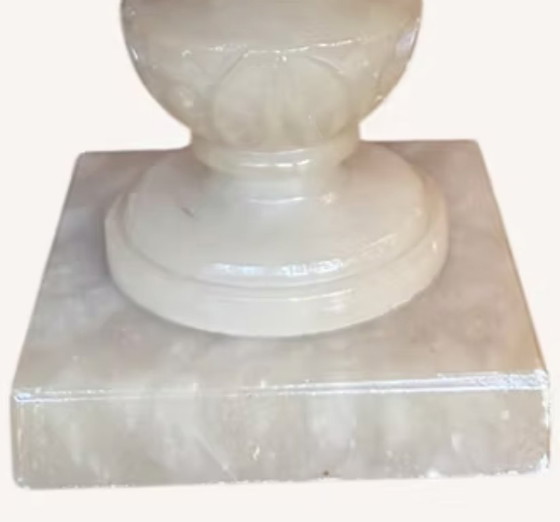 Image 1 of Lampada da tavolo vintage in alabastro