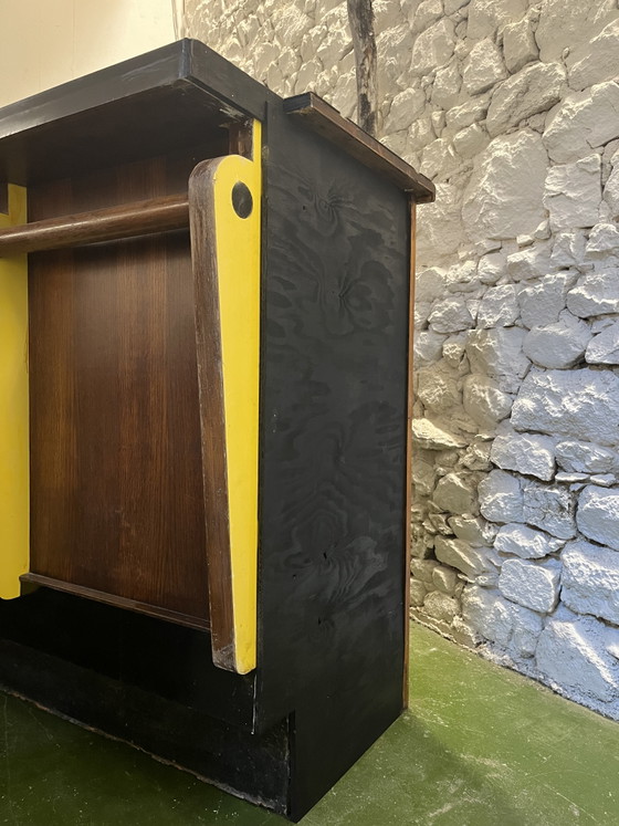 1950s oak and Formica bar – Liquor cabinets, Wood (photo 11 of 18)