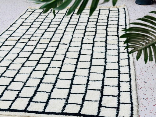 Tapis Beni Ouarain en laine authentique 300cmx200cm