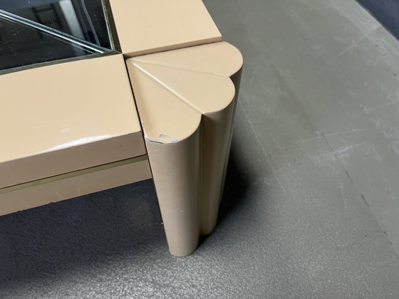 Image 1 of Table basse vintage en laque par Alain Delon pour Maison Jansen, 1970