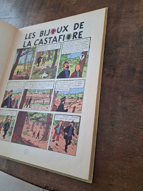 Image 1 of De avonturen van Tintin "De juwelen van Castafiore", 1963.