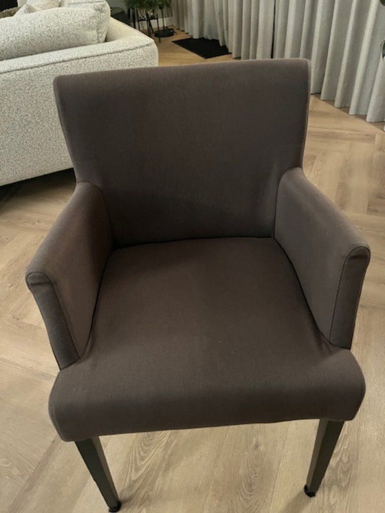 Image 1 of zes eetkamerstoelen