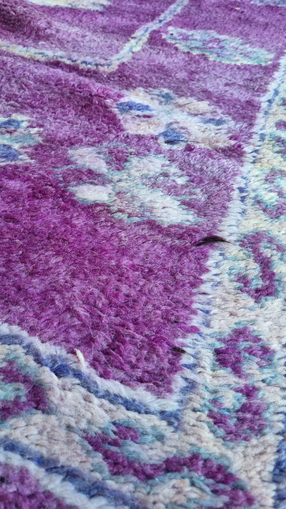 Image 1 of Vintage berber vloerkleed, marokkaans tapijt 366x190 cm