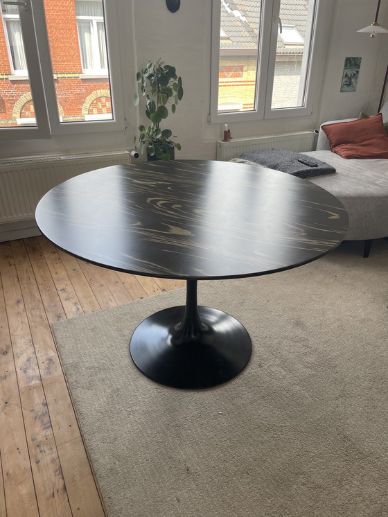 Image 1 of Rond eettafel (design: Ally Ebony) 