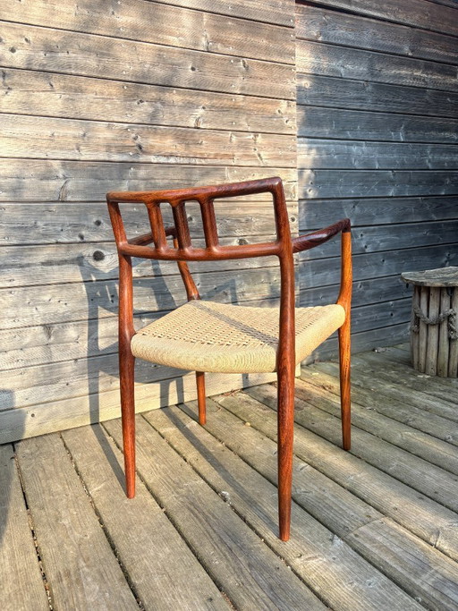 Chaise danoise Niels Otto Møller, 64