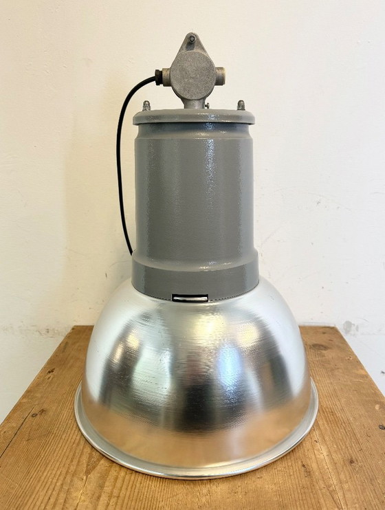 Image 1 of Industrial Italian Aluminium Pendant Lamp from Fael Luce, 1970s