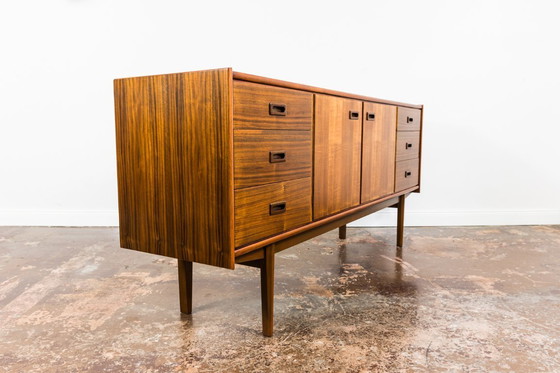 Image 1 of Credenza lunga di metà secolo di BFM, 1964, Polonia