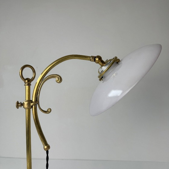 Image 1 of OUDE VINTAGE BUREAULAMP