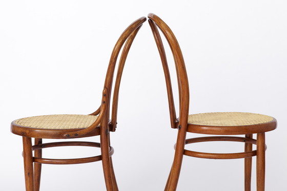 Image 1 of Paire de chaises Thonet bois courbé 1950S Vintage