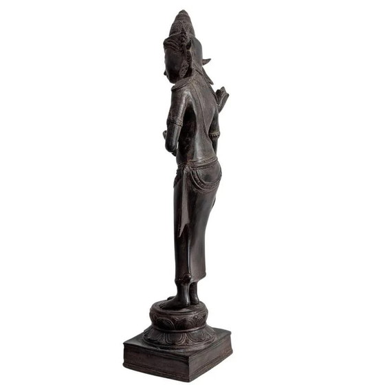 Tara – Khmer Revival bronzen beeldhouwkunst, 20e eeuw – kavel 128 (photo 6 of 10)