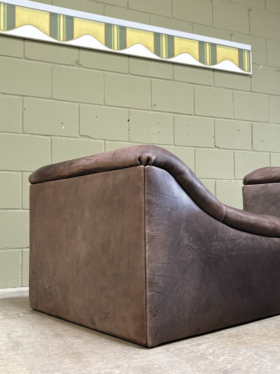 De Sede model DS-46 black-brown neck leather 6-piece – Couches (photo 10 of 15)