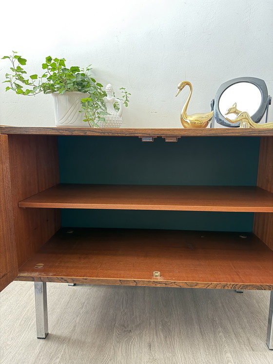 Image 1 of Rosewood veneer cabinet from the 1960s