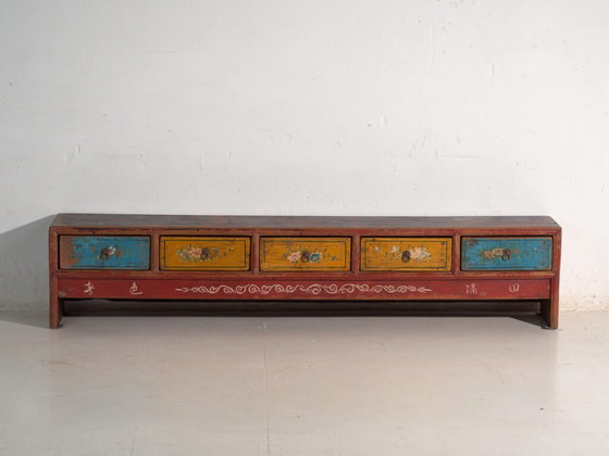Mobile basso antico in legno di olmo – Cina, circa 1900 – Credenze con vetrina, Iron (photo 30 of 40)