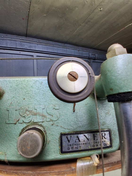 Image 1 of Vintage tekentafel met hydraulische voet