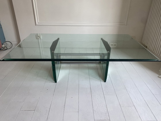 Image 1 of Tavolino da caffè in vetro Gallotti e Radice
