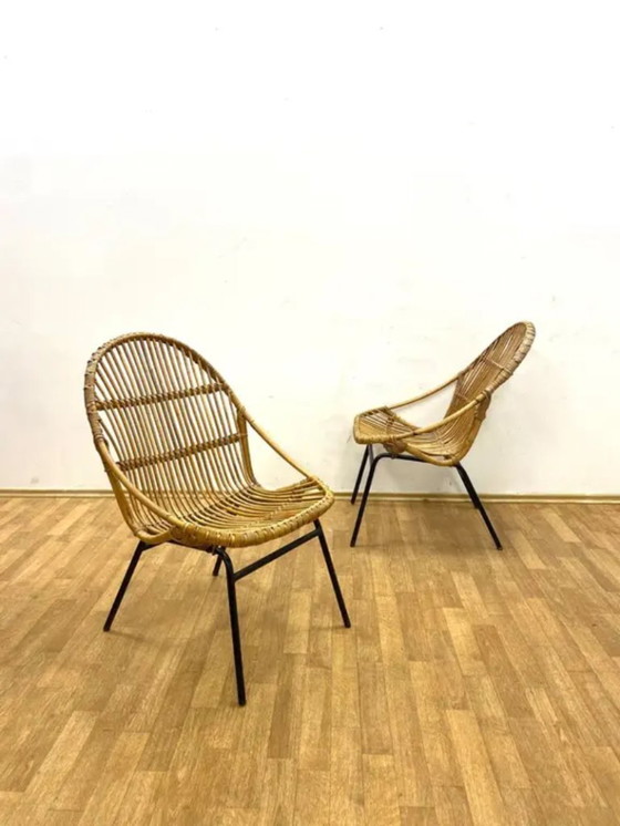 Image 1 of Pair of Armchairs, Alan Fuchs, 1960s, Czechoslovakia
