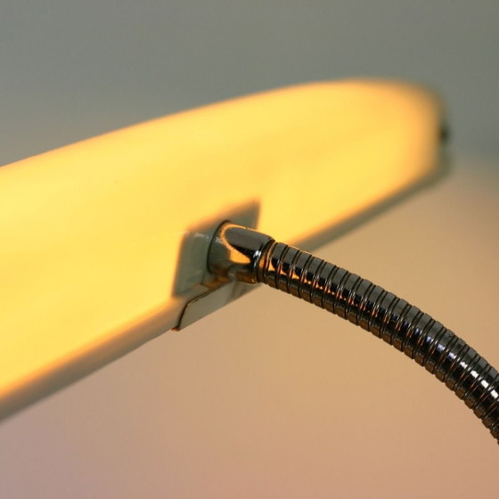 Image 1 of Lampada da scrivania vintage Hitachi Moonlight modello 506 | Design giapponese dell'era spaziale | Anni '70