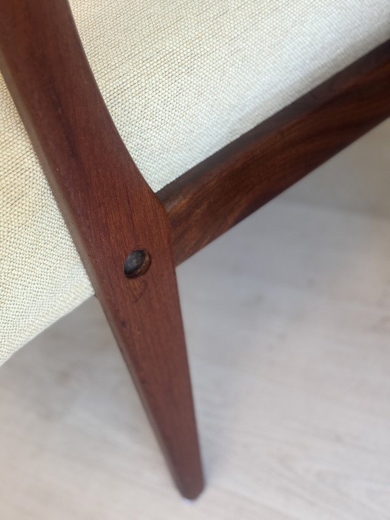 Image 1 of Vintage Danish Easy Chairs Armchairs 1960s
