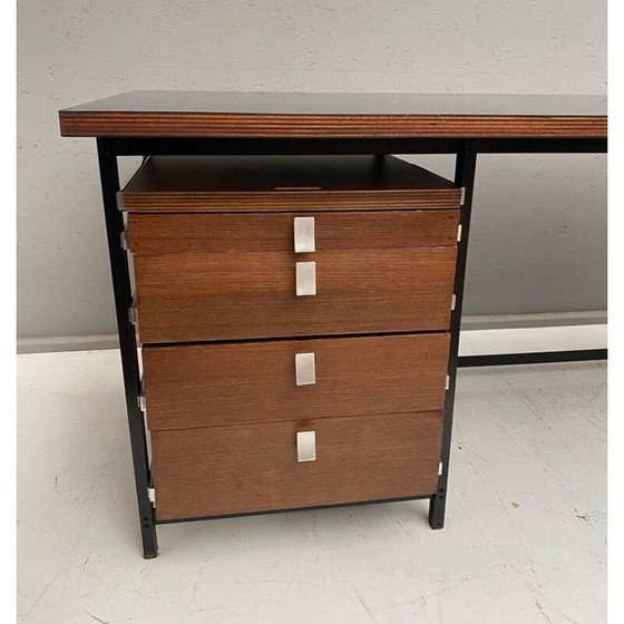 Image 1 of Vintage desk by Jules Wabbes for Universal Furniture, Belgium 1960