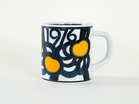Image 1 of Tazza in porcellana, design danese, 1976, designer: Mogens Andersen, produttore: Royal Copenhagen