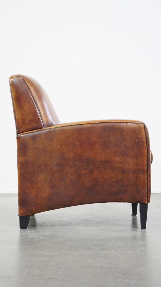 Image 1 of Vintage Schapenleren Design Armchair 