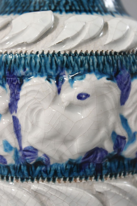 Image 1 of Horse vase Italy 1960s Fratelli Fanciullacci style Bitossi Aldo Londi