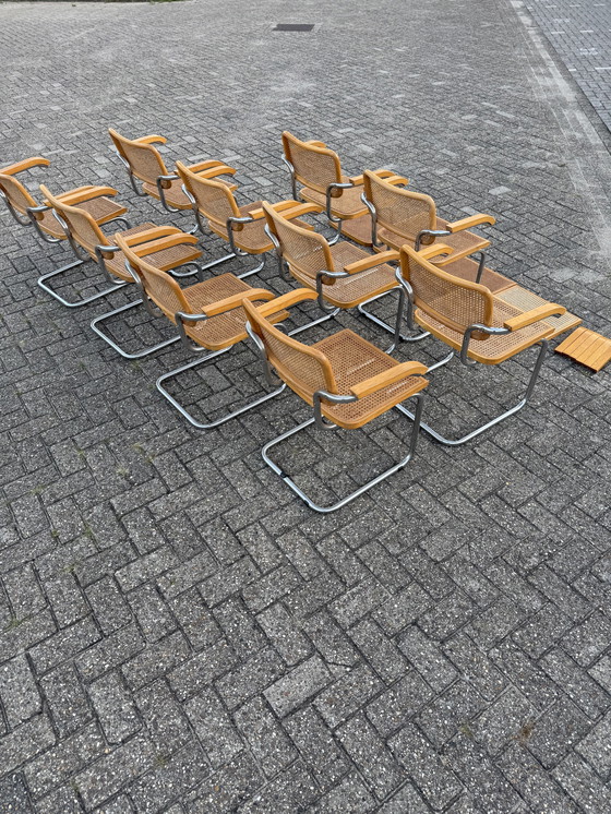 Image 1 of 10 sillas de cincha Marcel Breuer