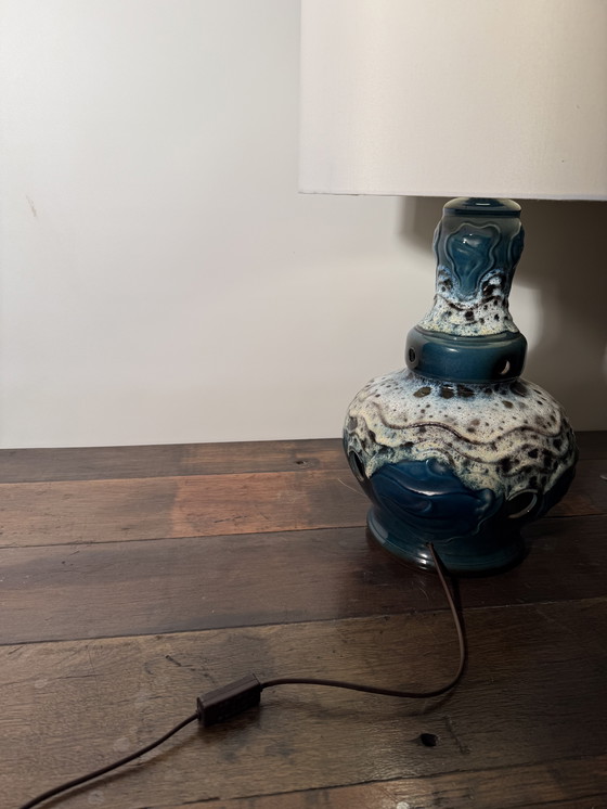 Image 1 of Jaren 60/70 keramische staande lamp