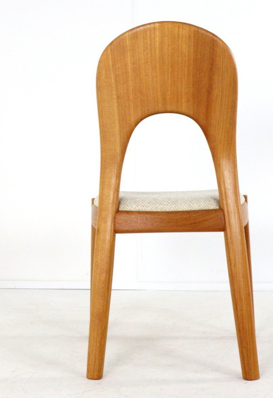 Image 1 of Set di 4 sedie Koefoed Morten in teak vintage 'Horve'