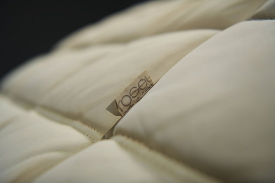 Image 1 of Kashima lounge chair in original leather by Michel Ducaroy - Ligne Roset 1980