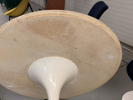 Image 1 of Table de salle à manger en marbre Eero Saarinen Knoll, années 1960
