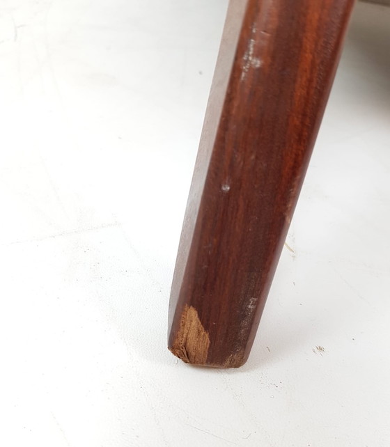 Image 1 of Vintage fauteuil nieuw gestoffeerd met teddy