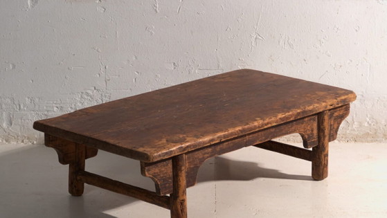 Table kang basse antique en orme – Chine, vers 1900 – Tables basses (photo 3 of 40)