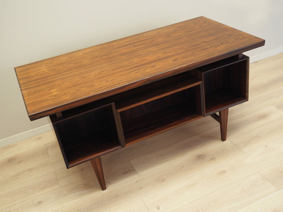 Image 1 of Rozenhouten bureau, Deens ontwerp, 1960S, Productie: Denemarken