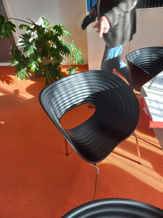 3x Vitra Ramen DX – Eetkamerstoelen, Metal, Plastic (photo 5 of 5)