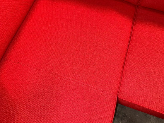 Diseño del sofá esquinero Bloq de serie – Rojo Ploegwol – Design on Stock, Sofás esquineros, Wool, Textile (photo 11 of 13)