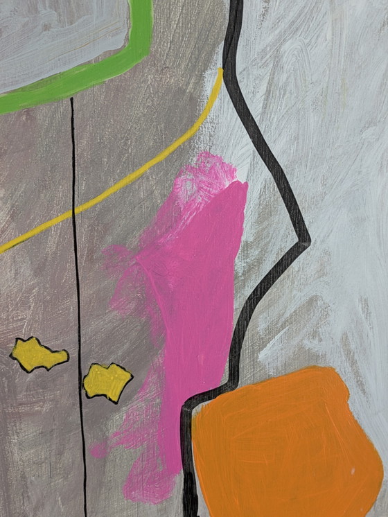 Image 1 of tableau « Avril résonne dans l'espace » (Marc Neys)