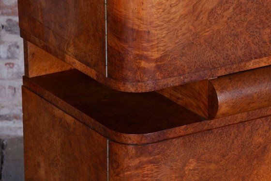 Gerestaureerd art-deco dressoir, van J. Halabala, UP Zavody, mahoniehout, Tsjechië, jaren 1920 – UP Závody (photo 17 of 44)