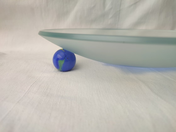 Image 1 of Ciotola in vetro di design del 1997 su piedini a sfera di A Loy