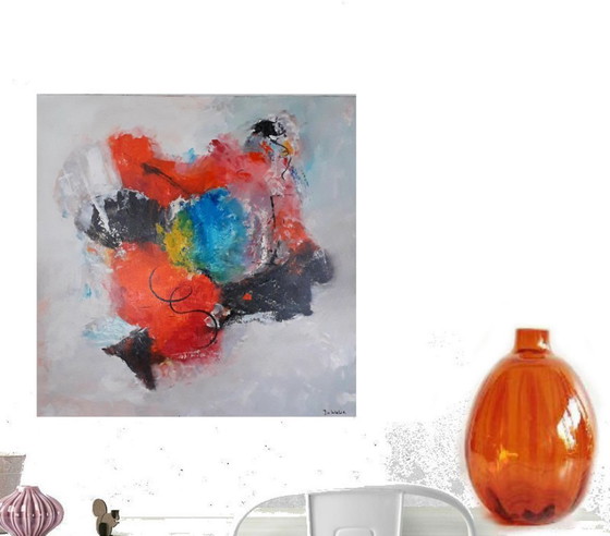 Image 1 of Abstract schilderij