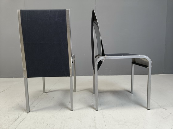 Image 1 of Vintage Postmodern Belgian Dining Chairs, 1990S 