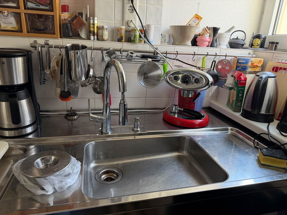 Bulthaup Banco da Lavoro da Cucina Vintage – Mobili, Glass, rvs (photo 2 of 8)