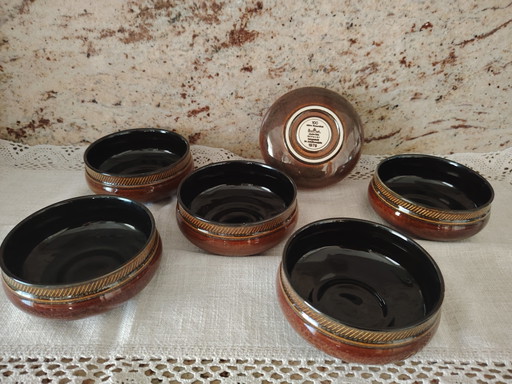 Rosenthal Jubiläum 100 Jahre, Jubiläumsjahr 1979, Selten! Retro / Vintage Set mit 6 Schalen