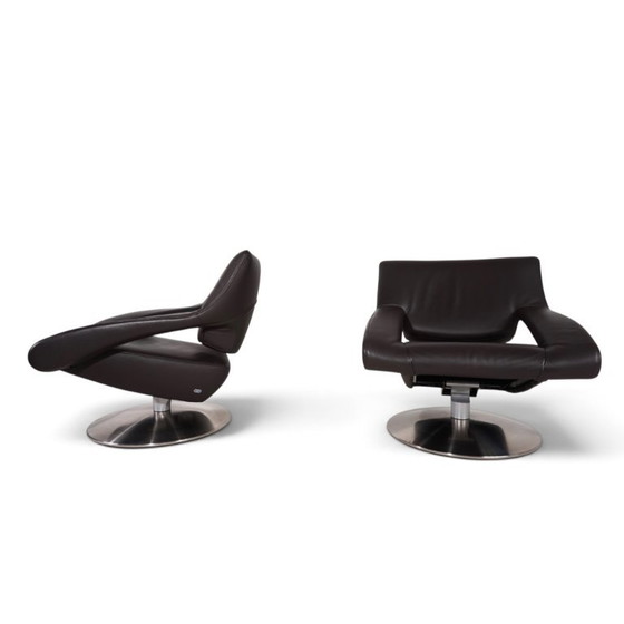 De Sede DS-255 Sillón Lounge Avantgarde en Cuero Marrón Oscuro, 2000 – Sillones, Leather (photo 16 of 20)