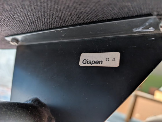 Image 1 of 1x Driezitsbank en 2x fauteuil, Cordemeyer voor Gispen, jaren 60