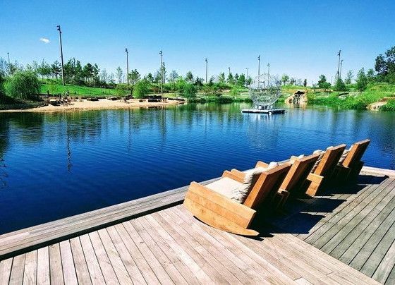 Image 1 of Asturias Schaukelstuhl von Carlos Motta (Selten)