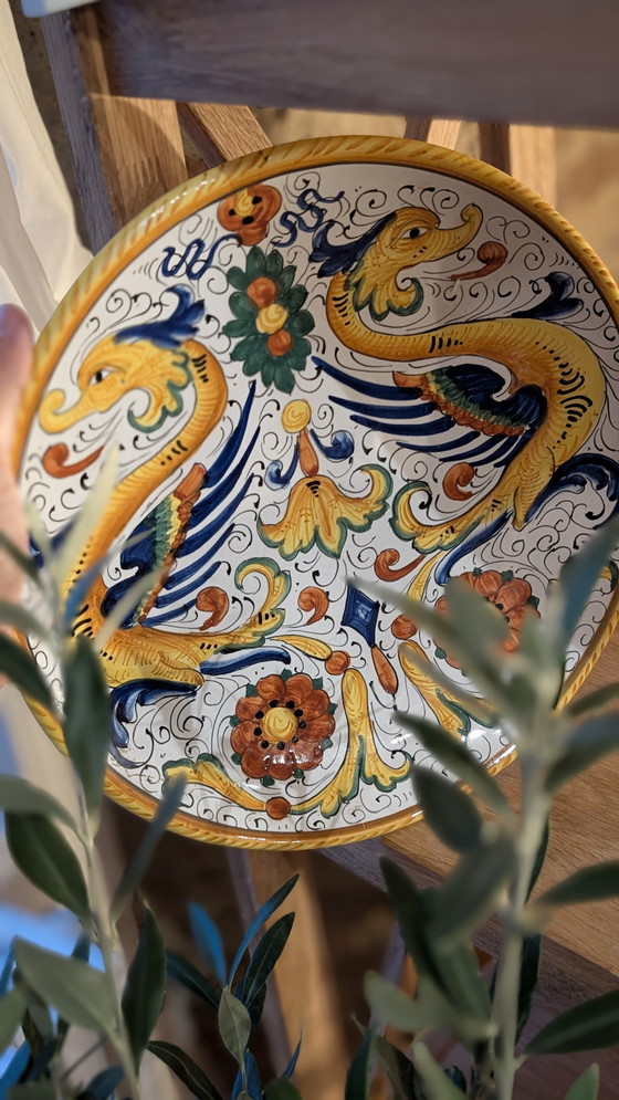 Image 1 of Deruta majolica assictte, “Rinascimento” decor
Italy, Deruta