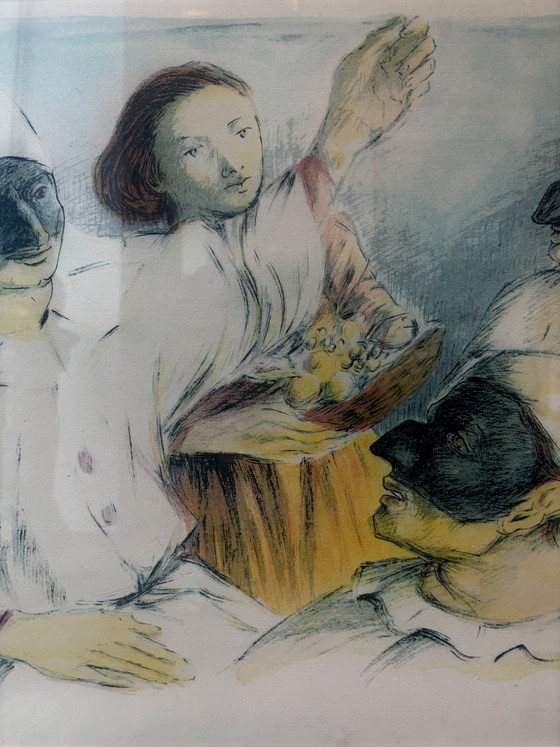 Lithograph on Paper by Domenico Purificato, 1960s – Paintings & Drawings, Realisme (photo 5 of 7)