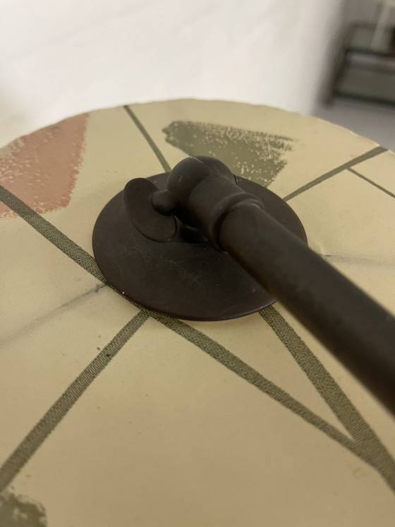 Image 1 of Vintage staande lamp bijzettafel 