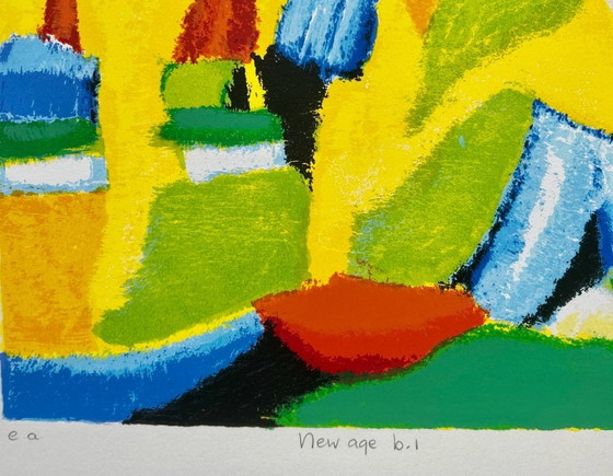 Image 1 of Serigrafía de Saskia Bremer - New Age B.1